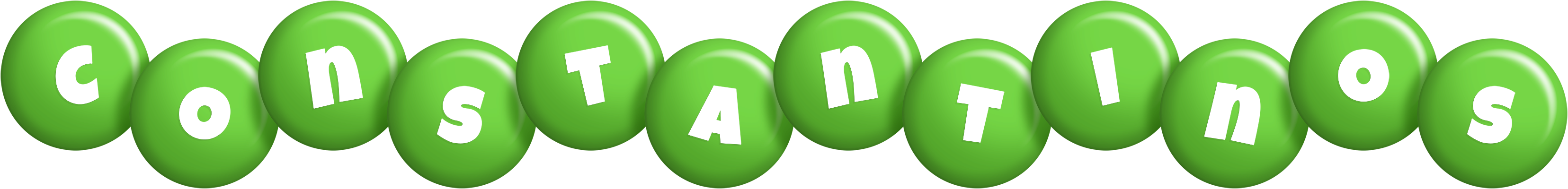 Constantinos candy-green logo