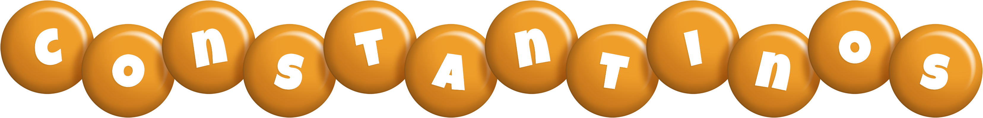 Constantinos candy-orange logo