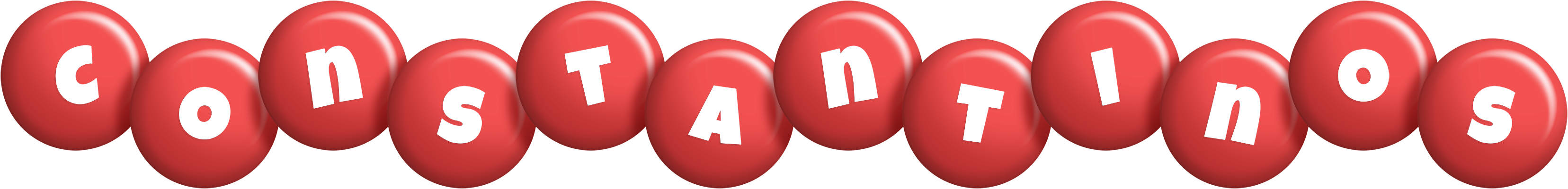 Constantinos candy-red logo