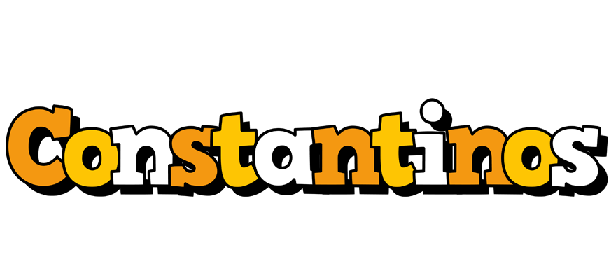 Constantinos cartoon logo