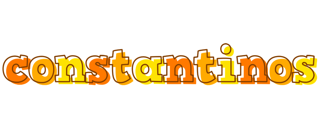 Constantinos desert logo