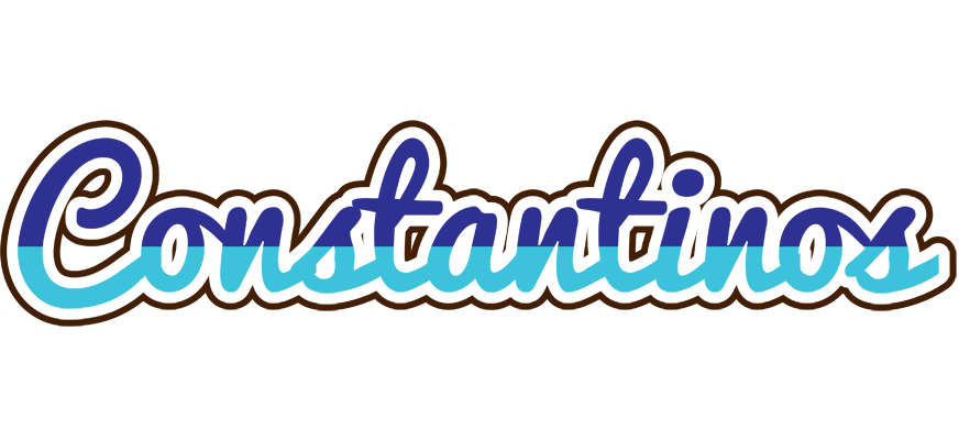 Constantinos raining logo