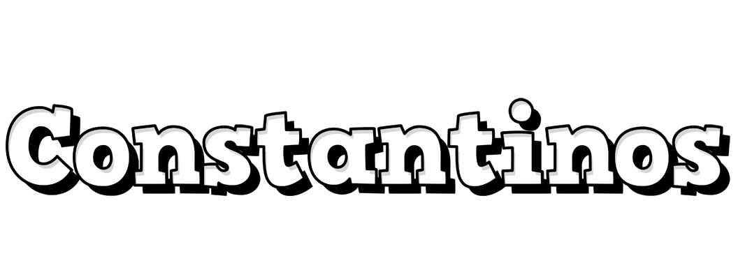 Constantinos snowing logo