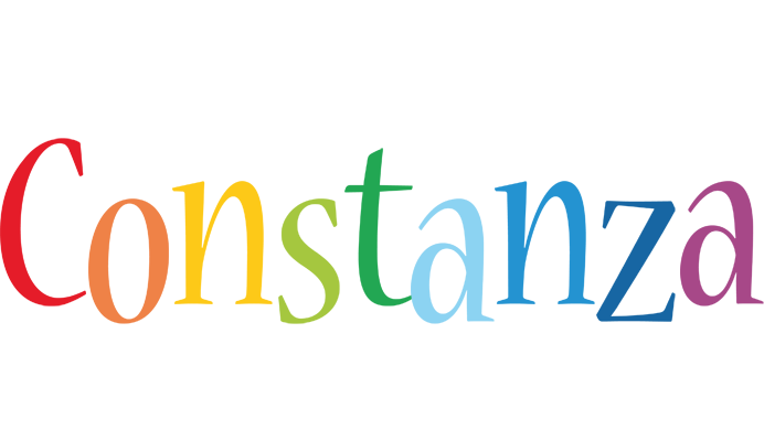 Constanza birthday logo