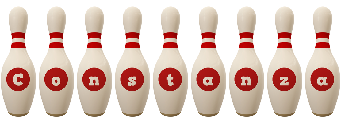Constanza bowling-pin logo