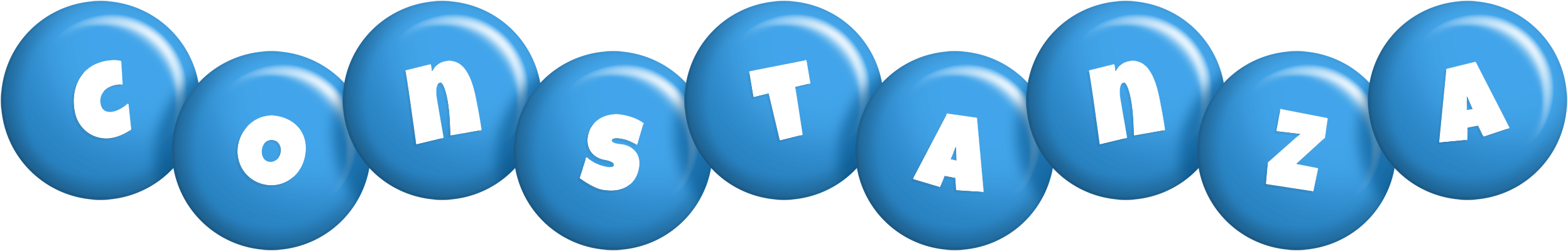 Constanza candy-blue logo