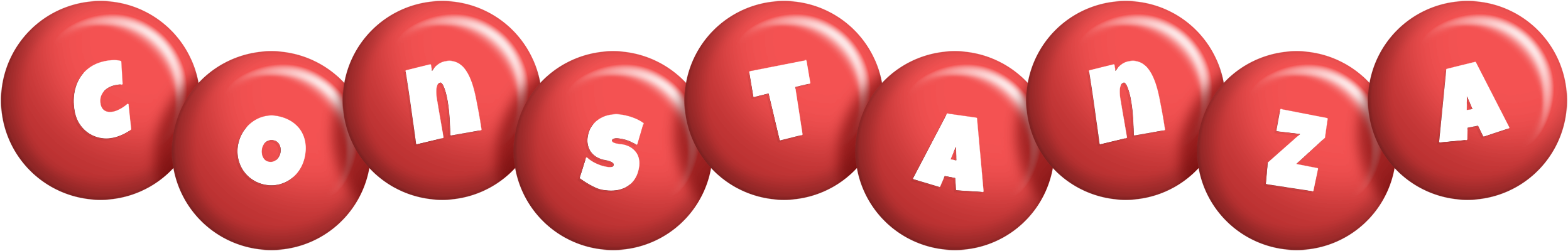 Constanza candy-red logo