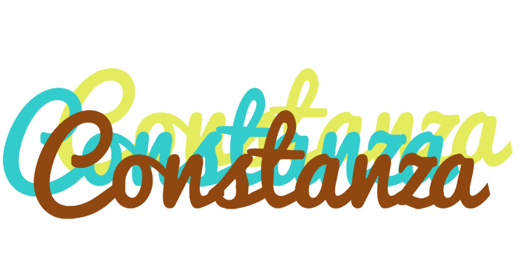Constanza cupcake logo