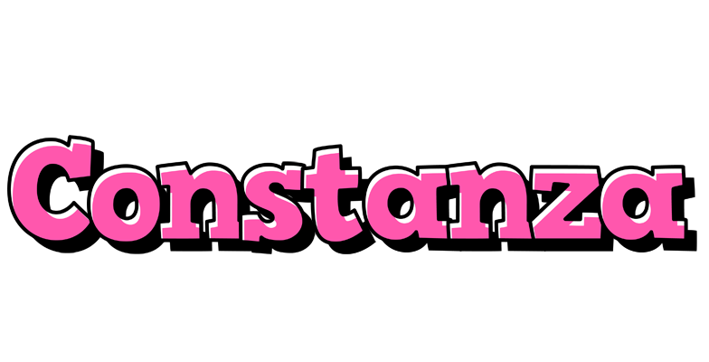 Constanza girlish logo