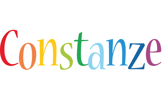 Constanze birthday logo