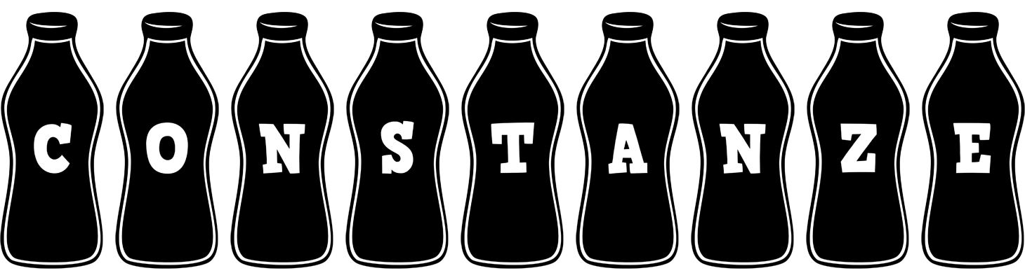 Constanze bottle logo