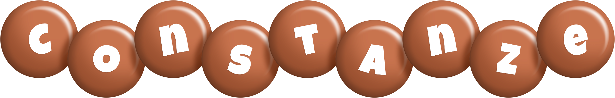 Constanze candy-brown logo