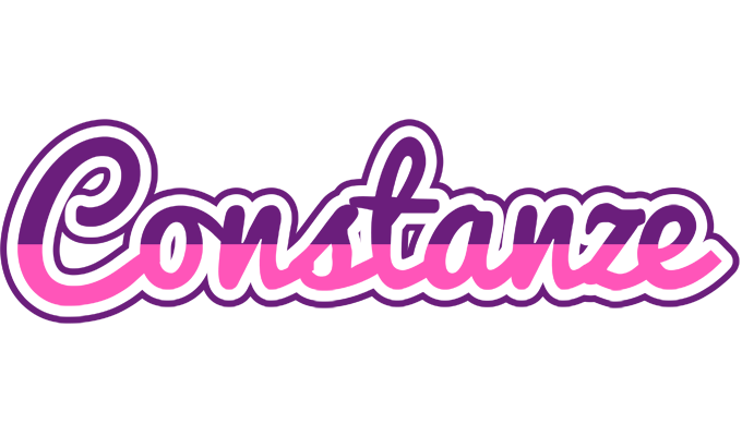 Constanze cheerful logo