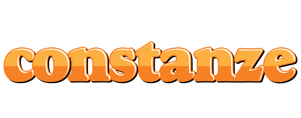 Constanze orange logo