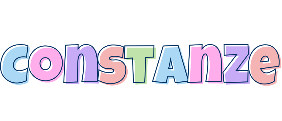 Constanze pastel logo