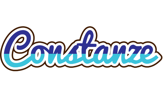 Constanze raining logo