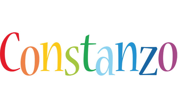 Constanzo birthday logo