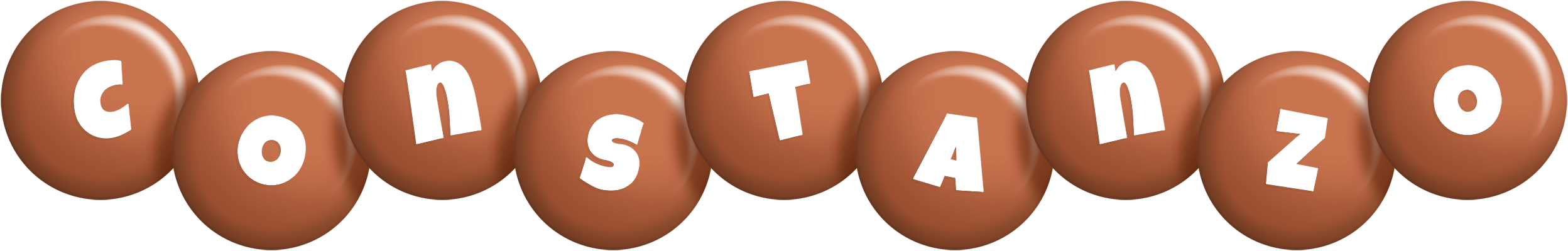 Constanzo candy-brown logo