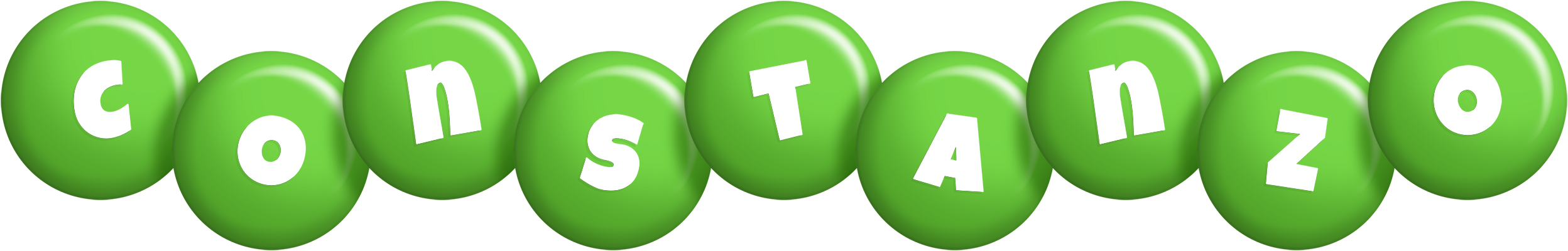 Constanzo candy-green logo