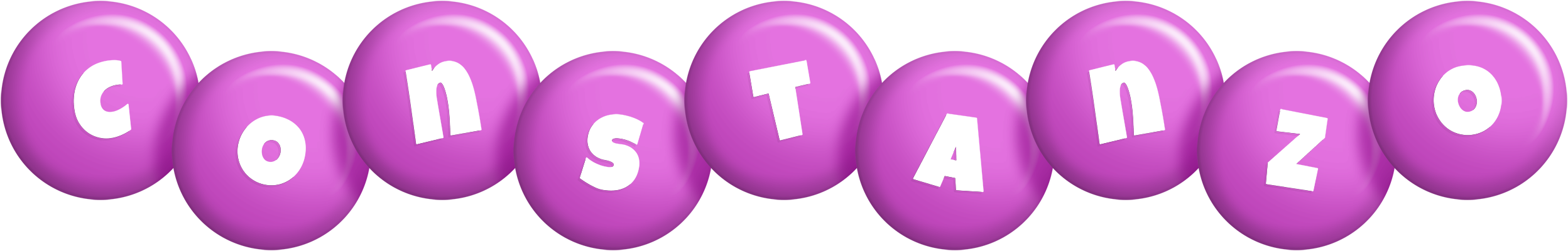Constanzo candy-purple logo