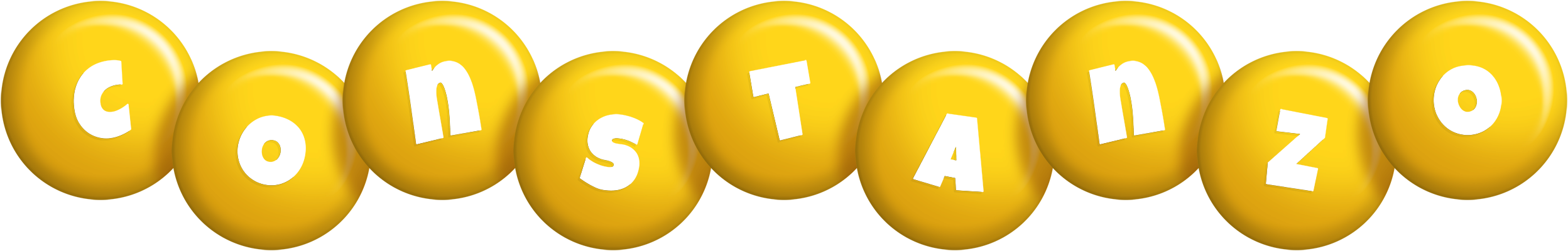 Constanzo candy-yellow logo