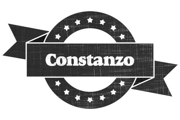 Constanzo grunge logo