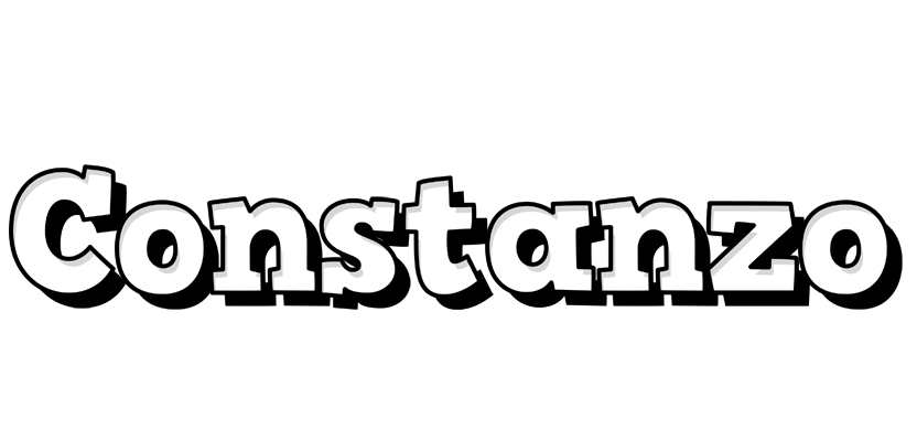 Constanzo snowing logo
