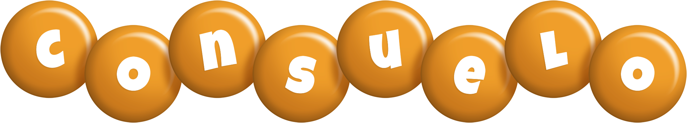 Consuelo candy-orange logo