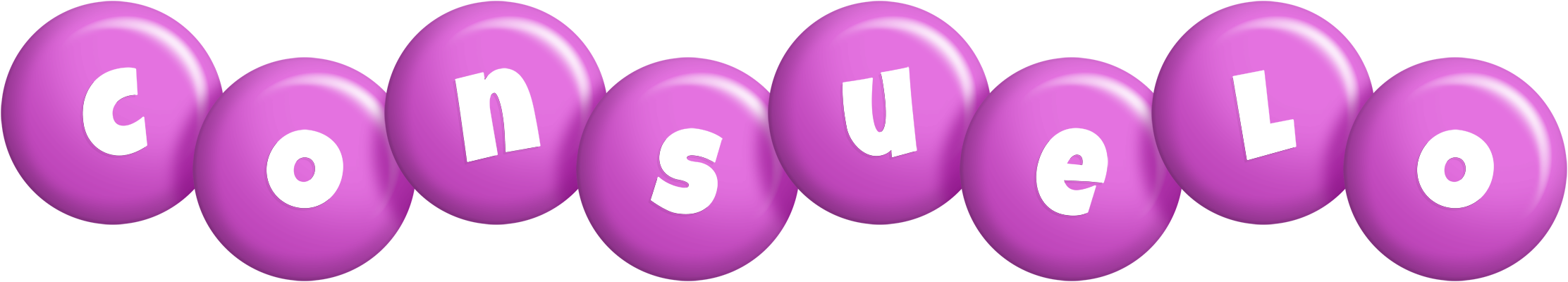 Consuelo candy-purple logo