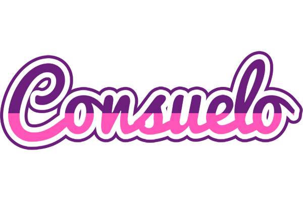 Consuelo cheerful logo
