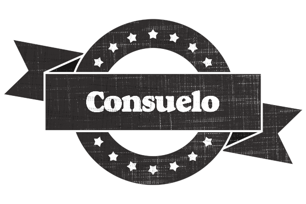Consuelo grunge logo