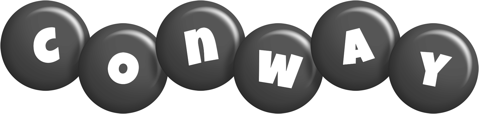 Conway candy-black logo