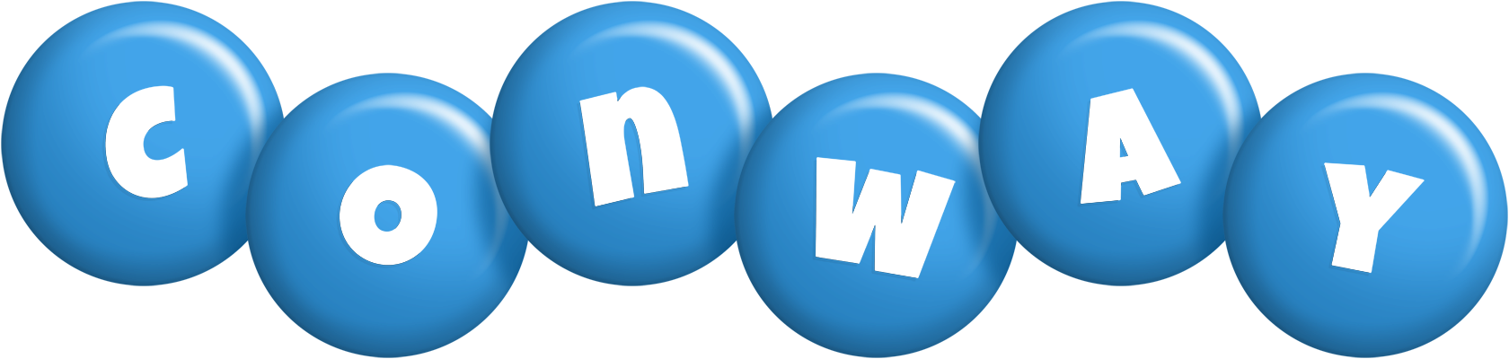 Conway candy-blue logo