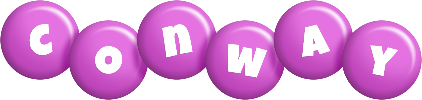 Conway candy-purple logo