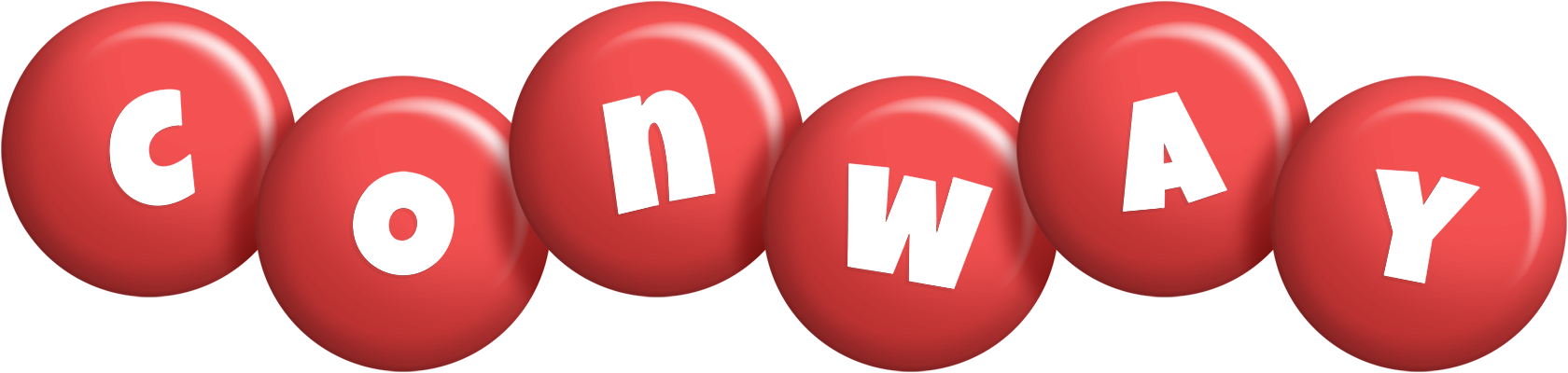 Conway candy-red logo