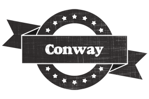 Conway grunge logo