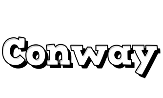 Conway snowing logo