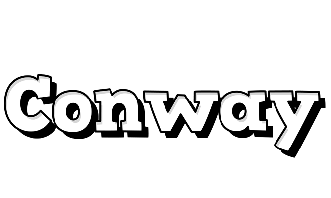 Conway snowing logo