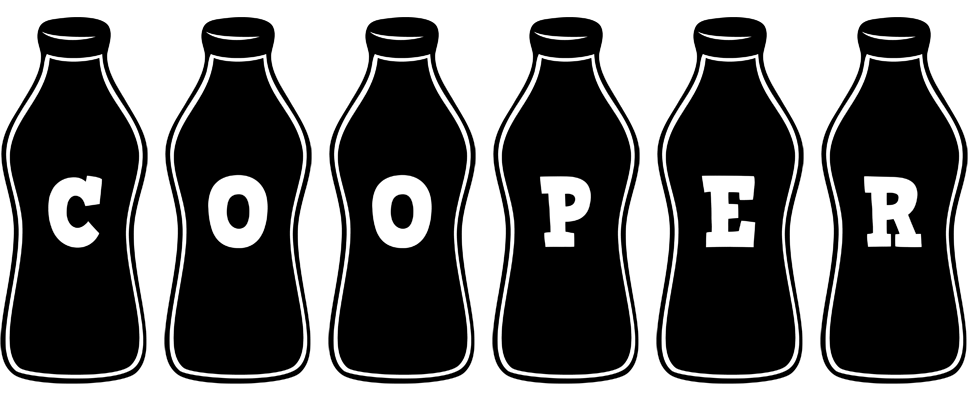 Cooper bottle logo