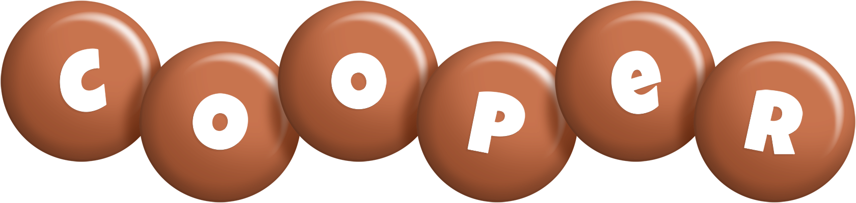 Cooper candy-brown logo