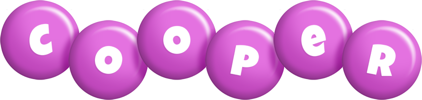 Cooper candy-purple logo