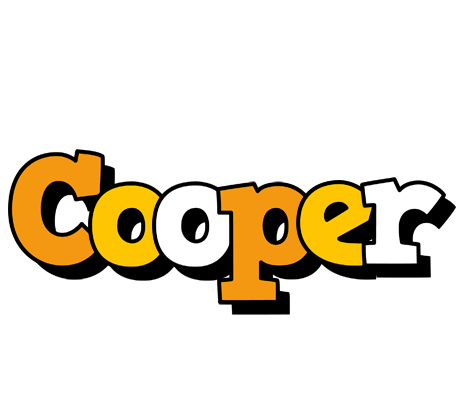 Cooper cartoon logo
