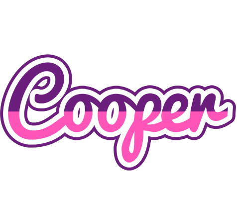 Cooper cheerful logo