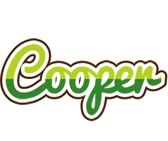 Cooper golfing logo