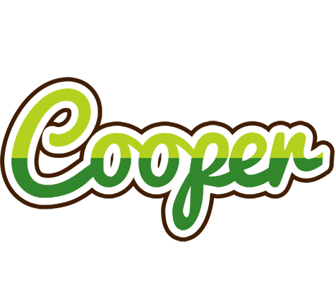 Cooper golfing logo