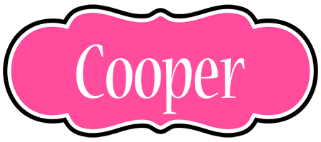 Cooper invitation logo