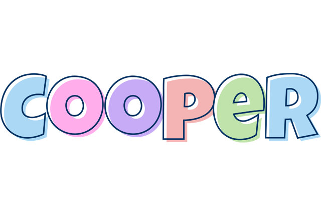 Cooper pastel logo