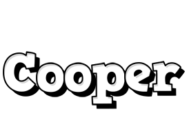 Cooper snowing logo