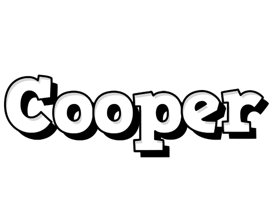 Cooper snowing logo