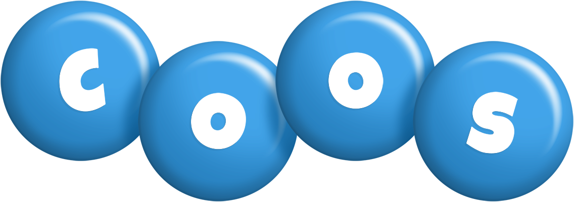 Coos candy-blue logo